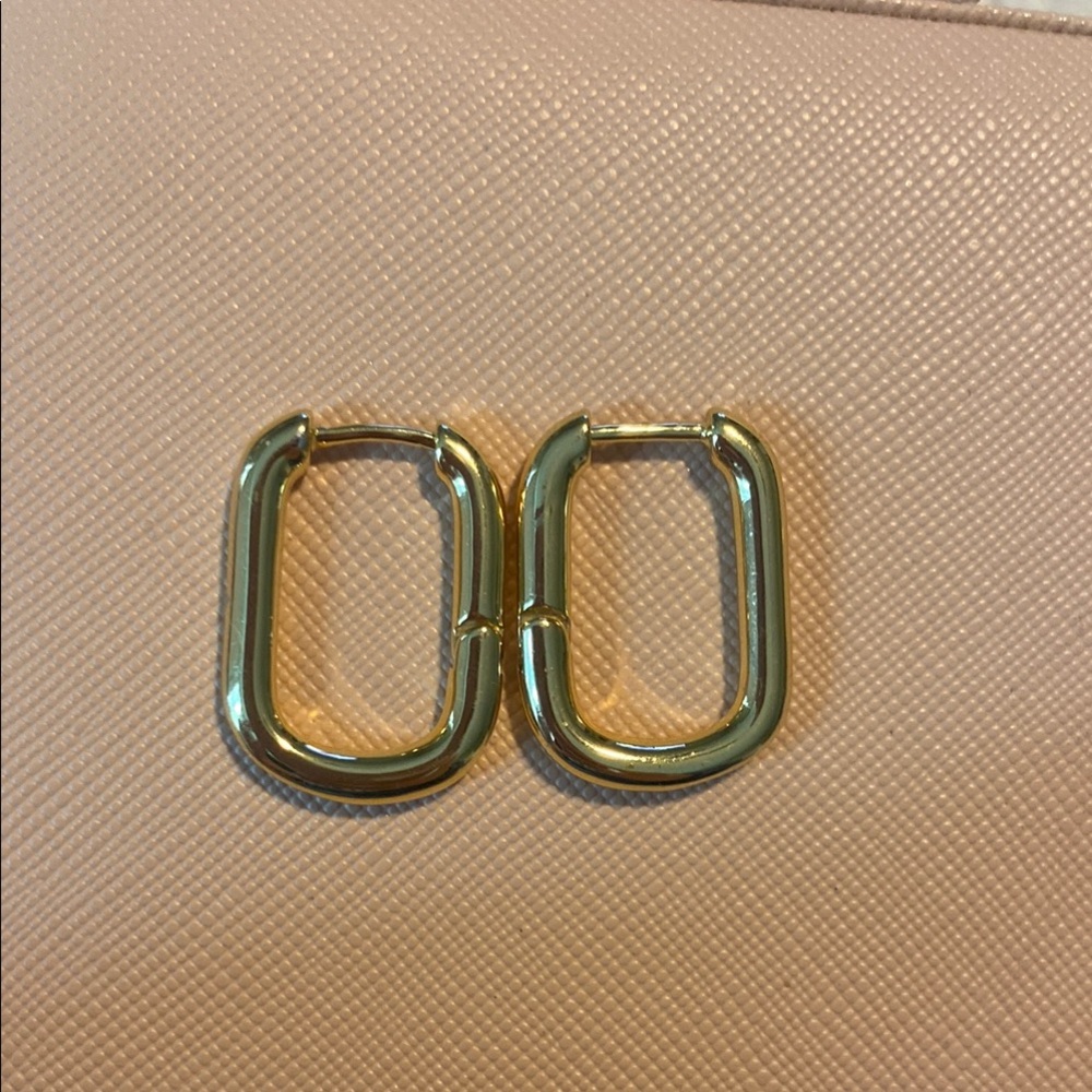 Gold Hoop Earrings